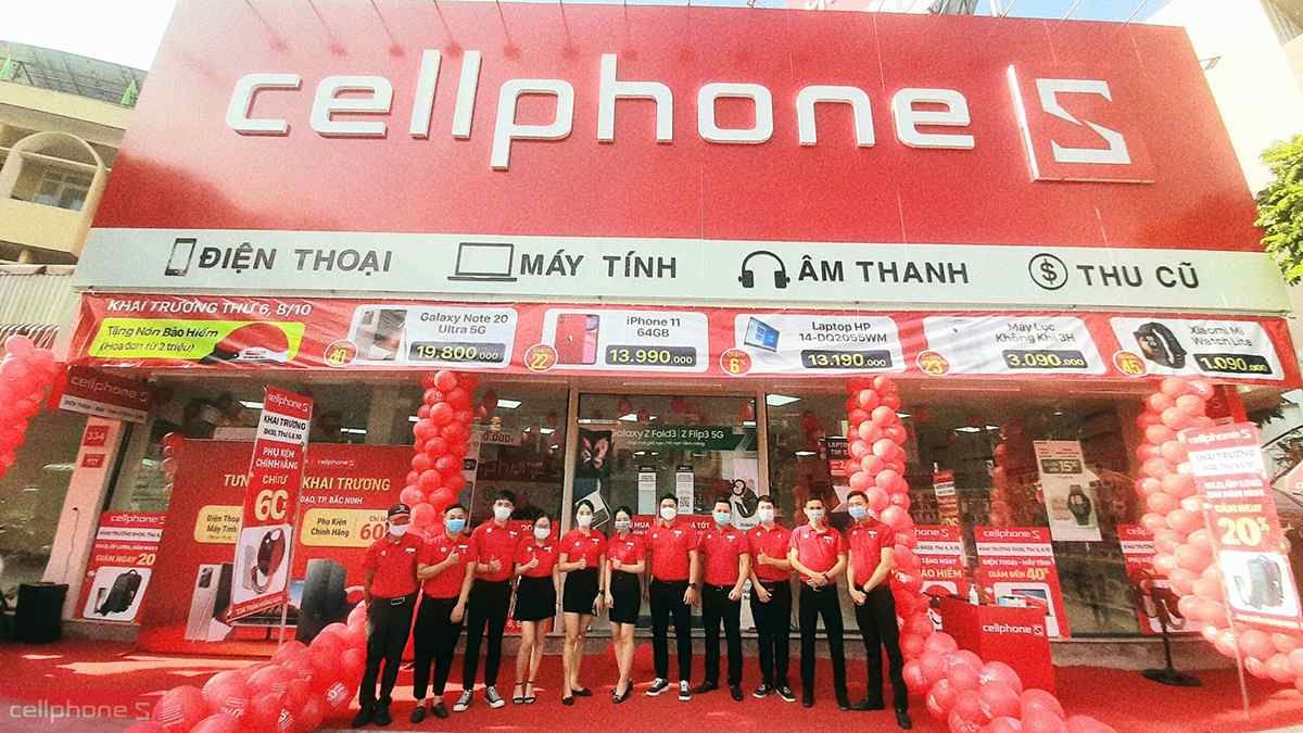 Hệ thống cửa hàng CellphoneS tại Hồ Chí Minh