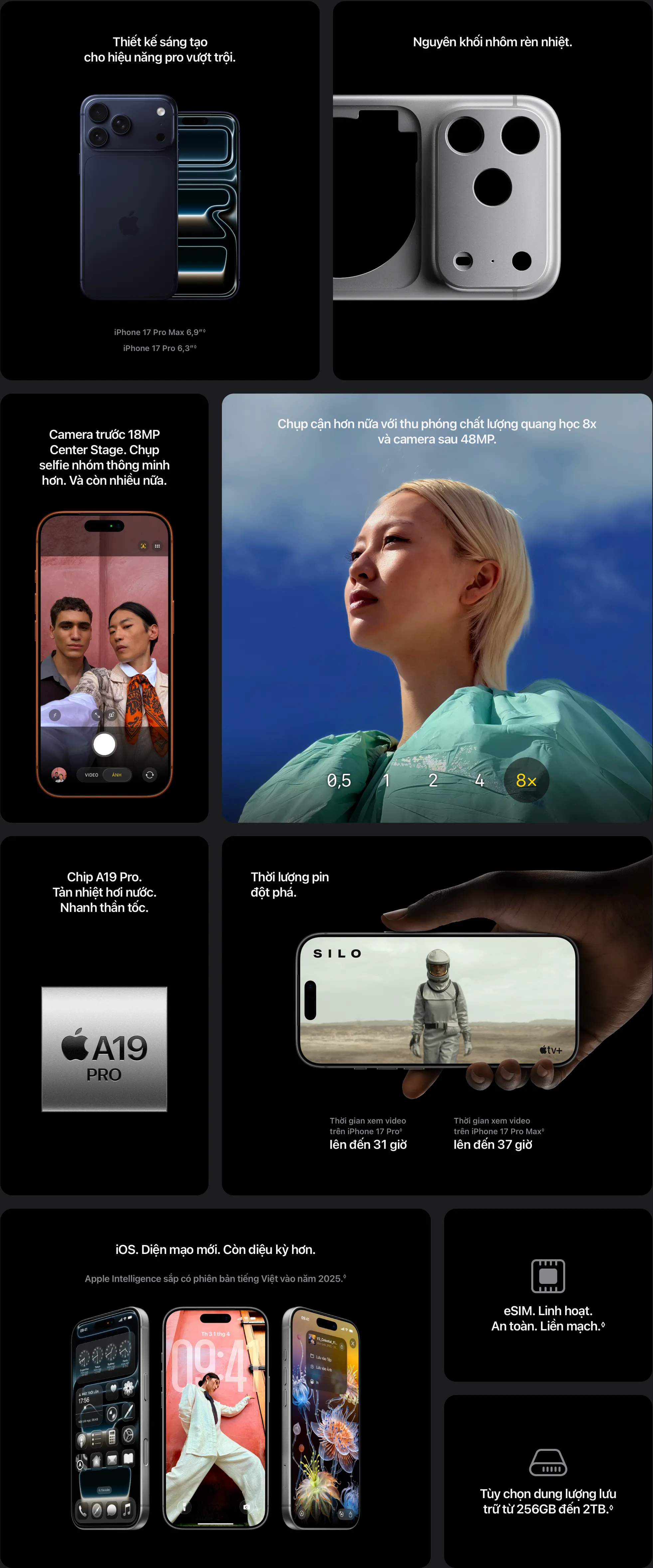 Mua iPhone 17 series chính hãng tại CellphoneS