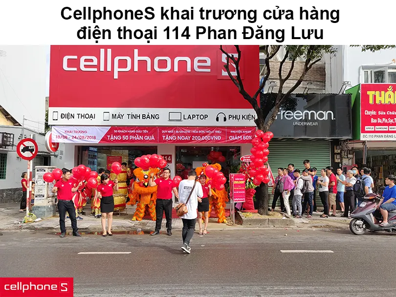 Khai trương cửa hàng điện thoại Phú Nhuận