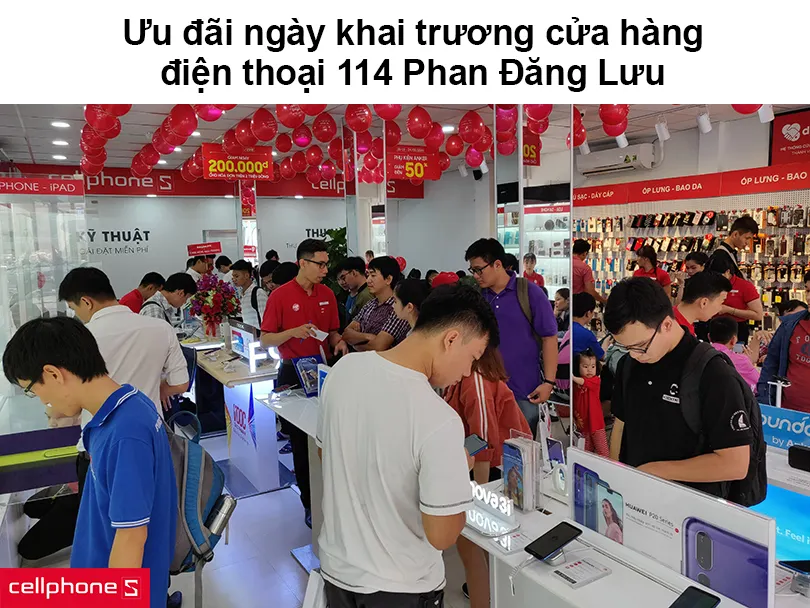 Ưu đãi ngày khai trương cửa hàng điện thoại Phú Nhuận