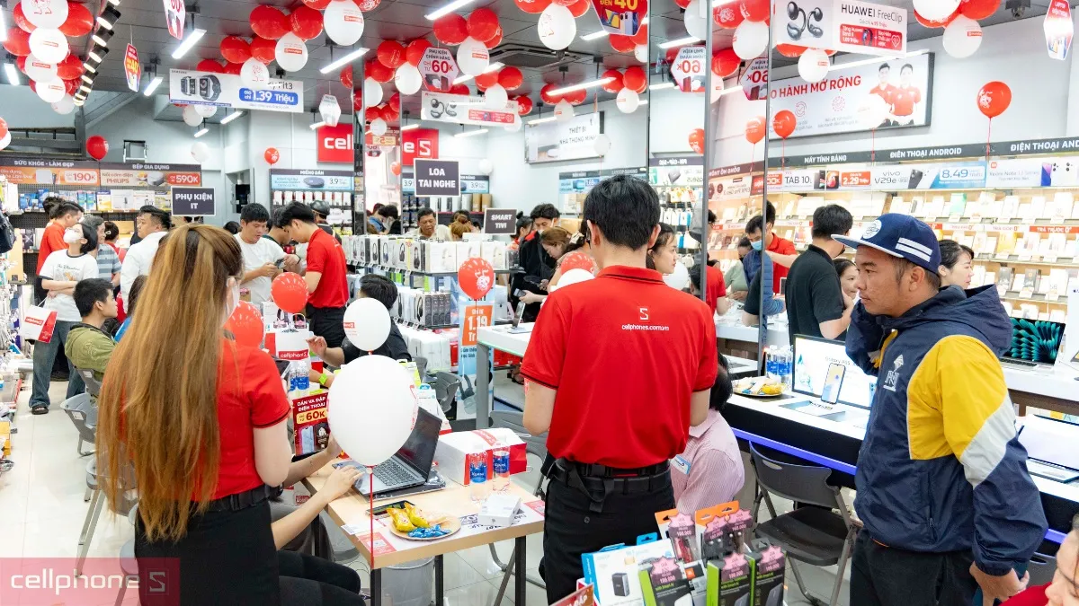 Ưu đãi khai trương cửa hàng điện thoại số 4 và số 6 đường Lê Thái Tổ, Long Châu, Vĩnh Long