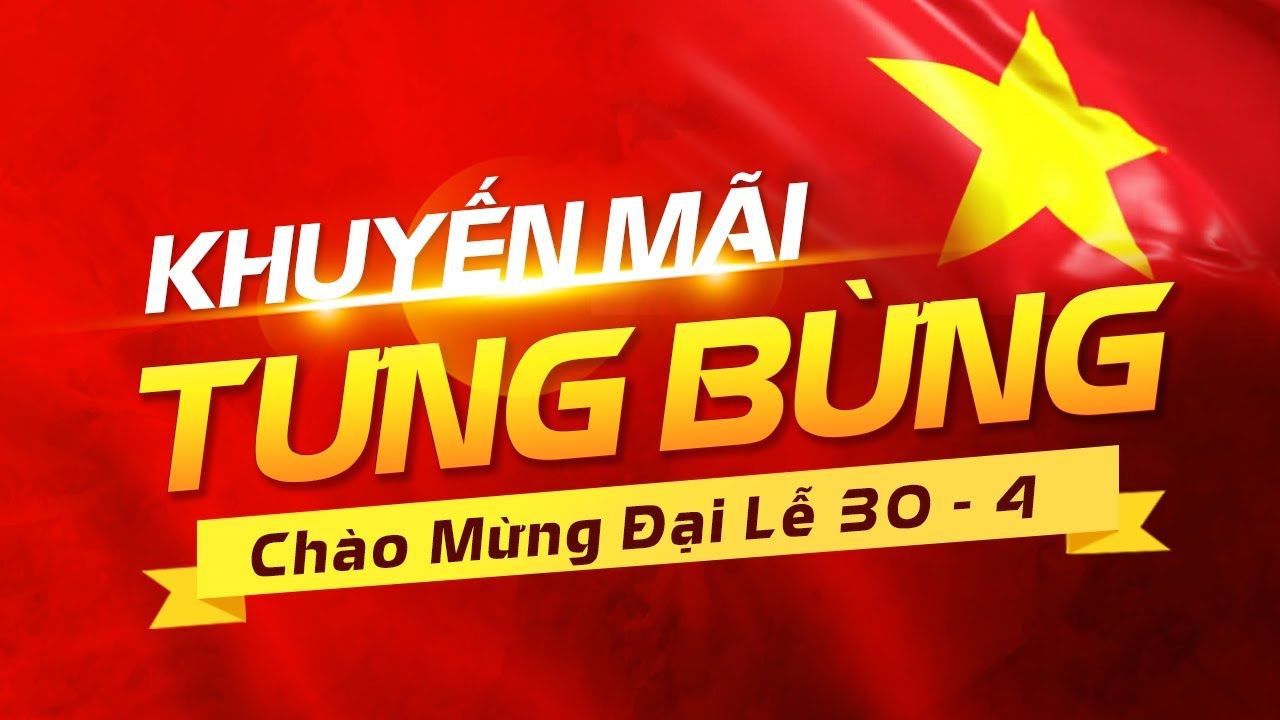 Mừng Ngày Thống Nhất 30/4 - Sale iPhone cực chất tại Hoàng Táo 3 Khuyến mãi 30/4 - 1/5 | Săn sale phụ kiện giá chỉ từ 35k