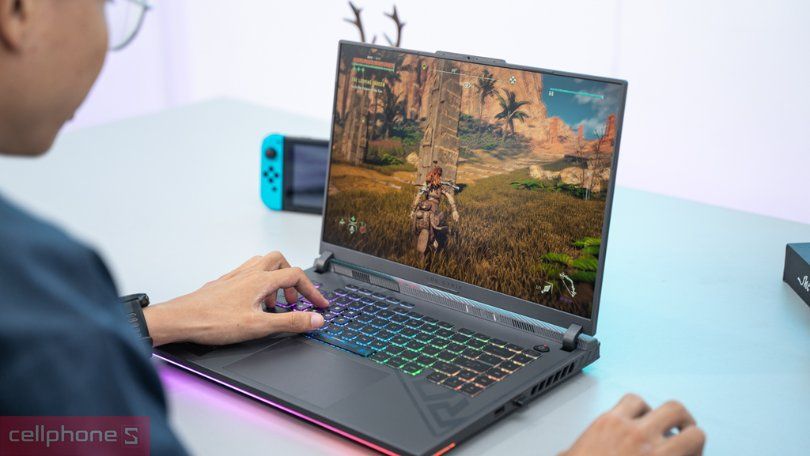 Laptop Asus Rog Asus Rog có cấu hình mạnh mẽ