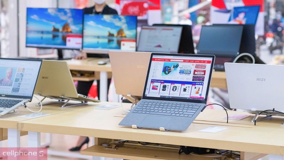 CellphoneS địa chỉ bán laptop Asus chính hãng