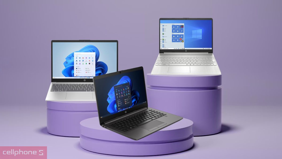 So sánh các cấu hình Laptop HP