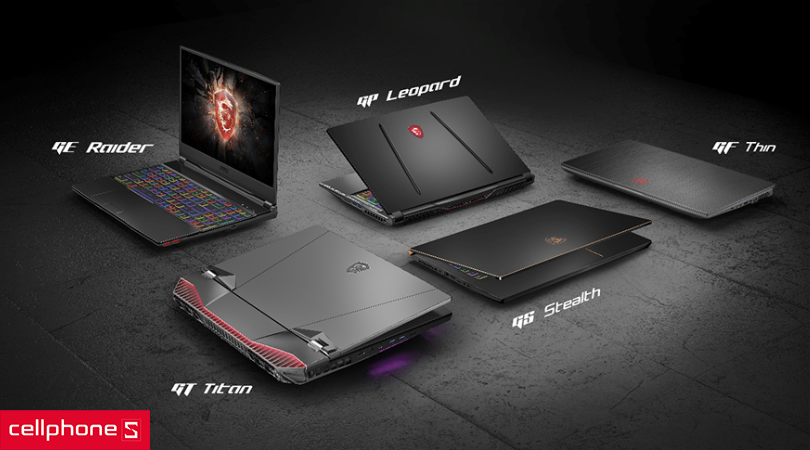 Laptop MSI cũ