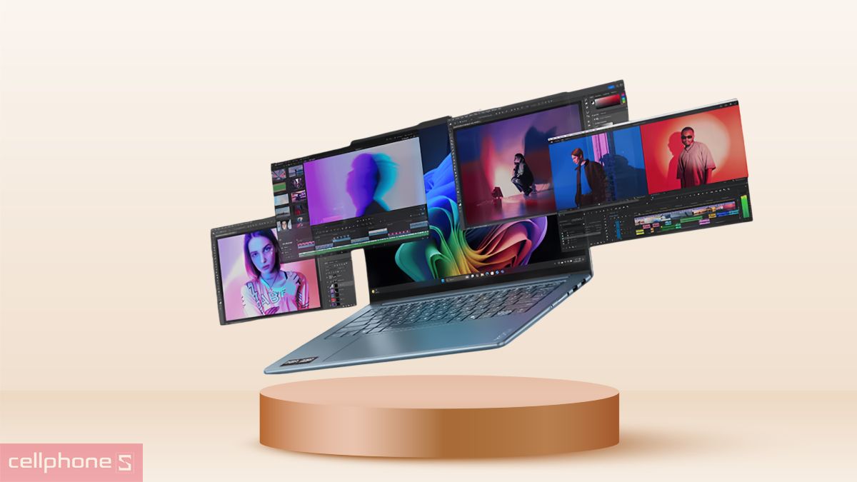 Lenovo Yoga thao tác mượt mà cùng bút cảm ứng chuyên dụng