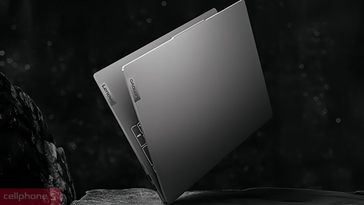 Bản lề laptop Lenovo linh hoạt giúp dễ dàng thay đổi góc độ