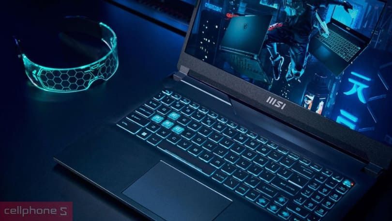 Hiệu năng laptop MSI Cyborg Hiệu năng laptop MSI Cyborg