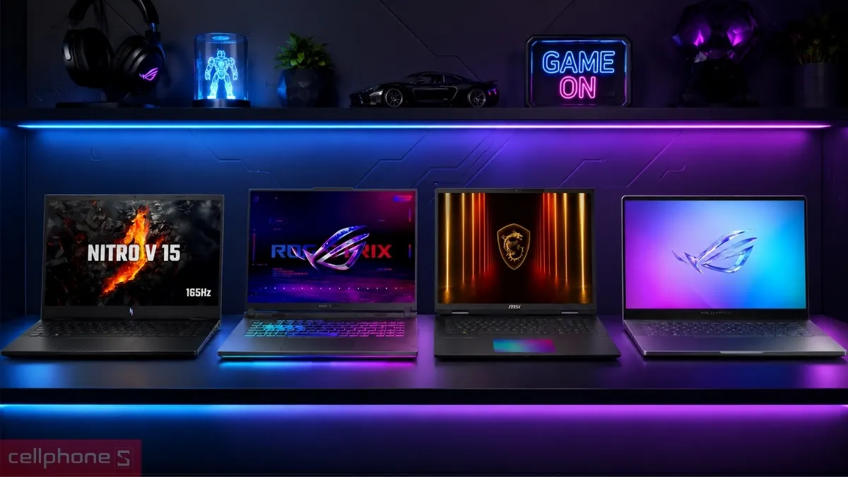 Các phân khúc laptop gaming hiện nay