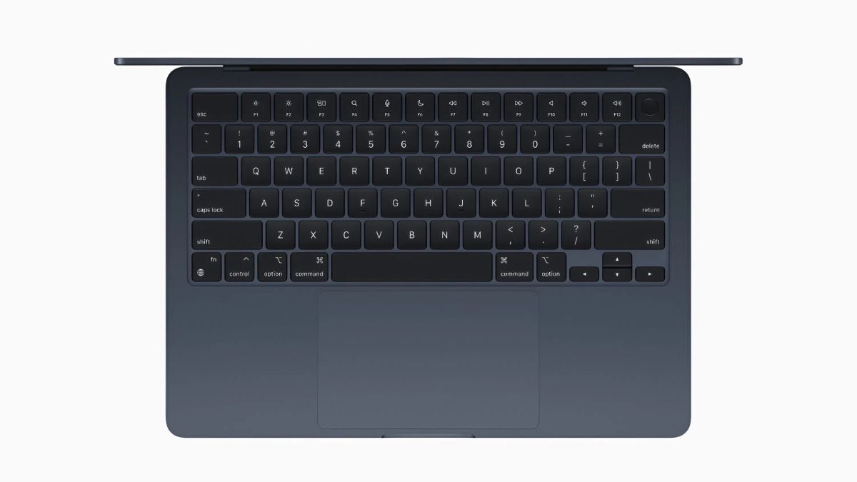 Bàn phím Magic Keyboard trên MacBook Air