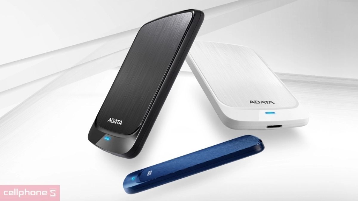 HDD Adata mỏng nhẹ, hiện đại