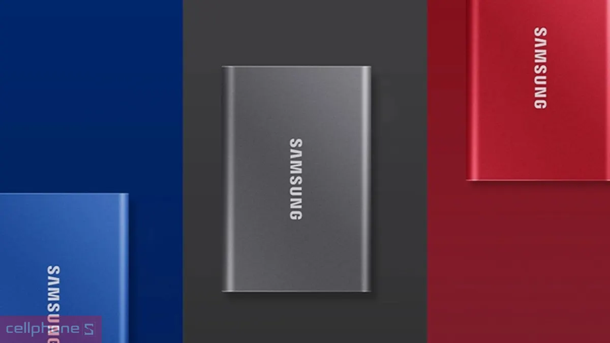 Ổ cứng di động Samsung tốc độ cao, thiết kế nhỏ gọn
