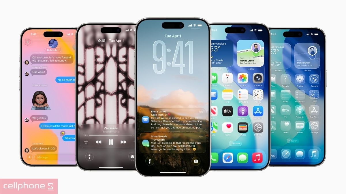 Điện thoại iOS Điện thoại iOS