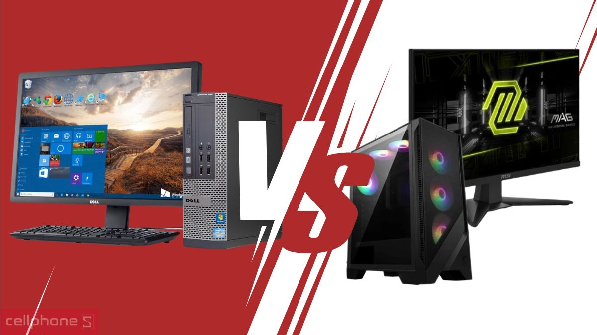 PC đồng bộ khác gì so với PC lắp ráp