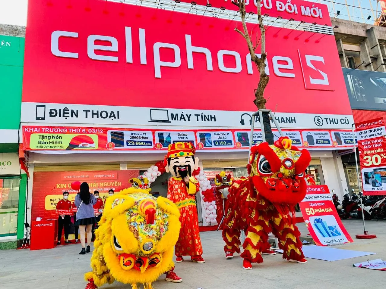 CellphoneS khai trương cửa hàng điện thoại ở Thái Nguyên