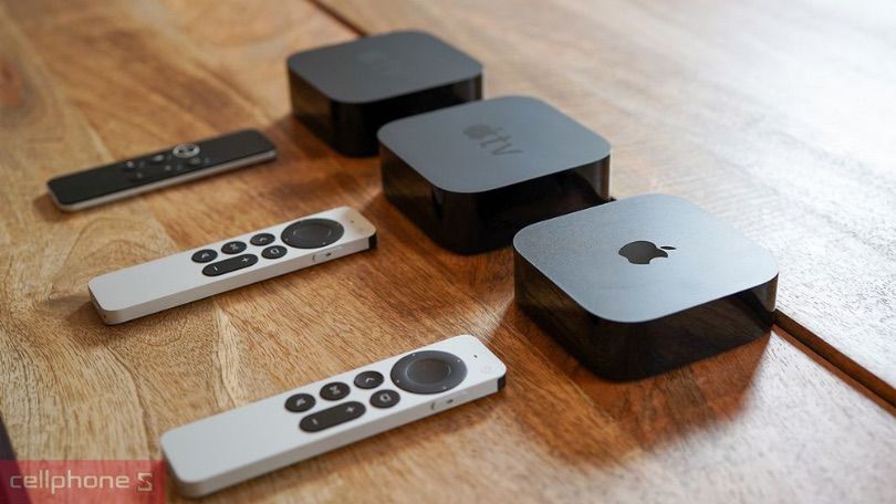 Apple TV có tổng cộng bao nhiêu phiên bản?
