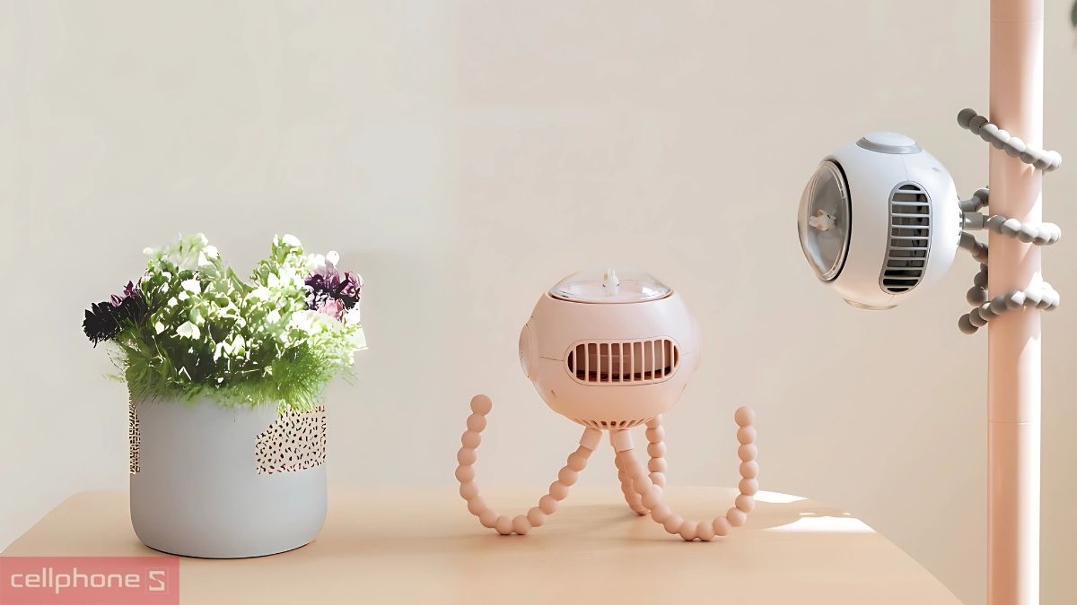 Độ ồn thấp, đa dạng cấp độ gió 