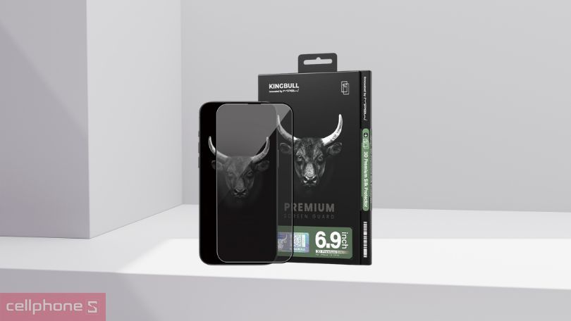 Dán kính cường lực iPhone 16 Mipow