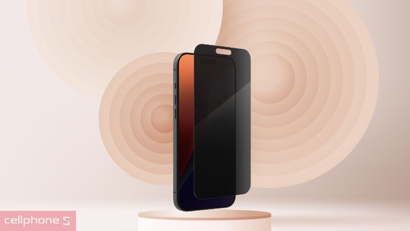 Dán iPhone 16 chống nhìn trộm