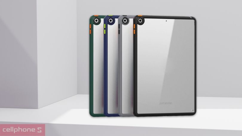 Ốp lưng iPad Gen 9/8/7 (10.2 inch) chống sốc Likgus viền màu