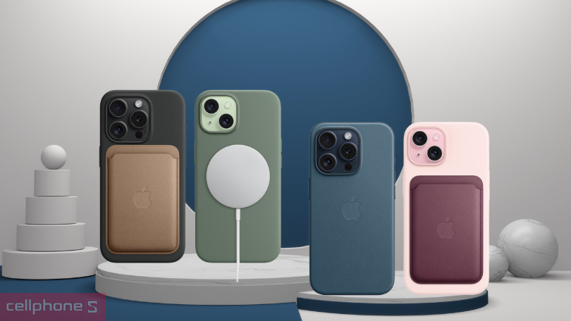 Bao da, ốp lưng iPhone 15