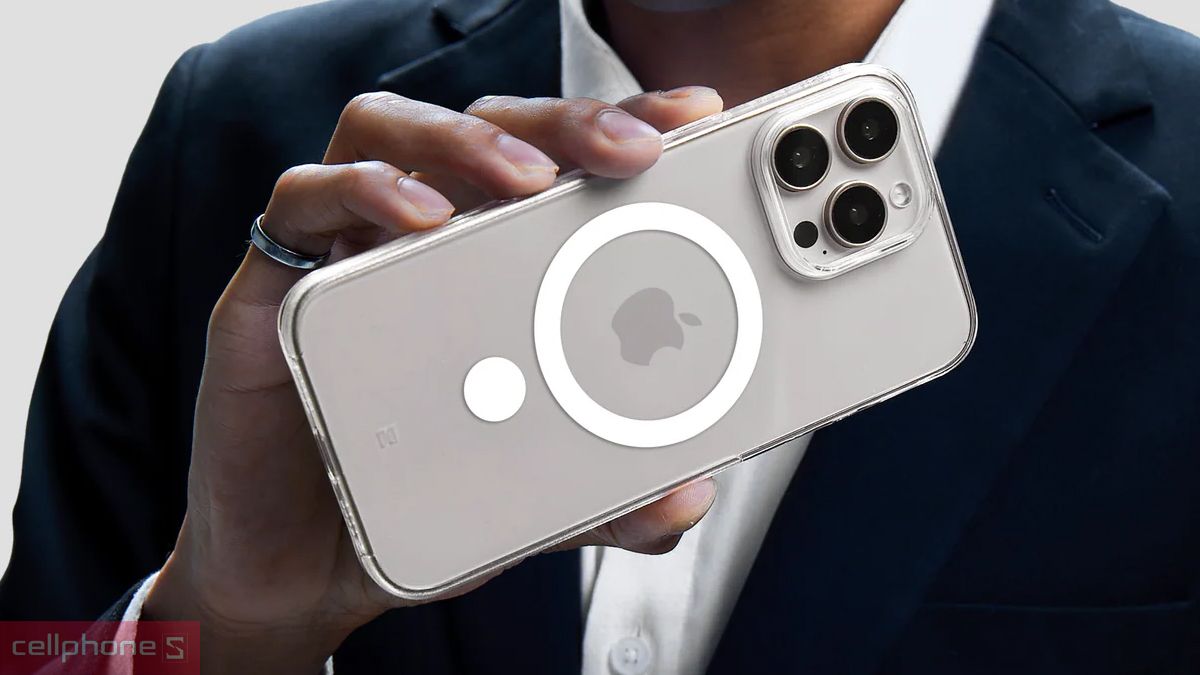 Ốp Magsafe (tương thích sạc không dây)