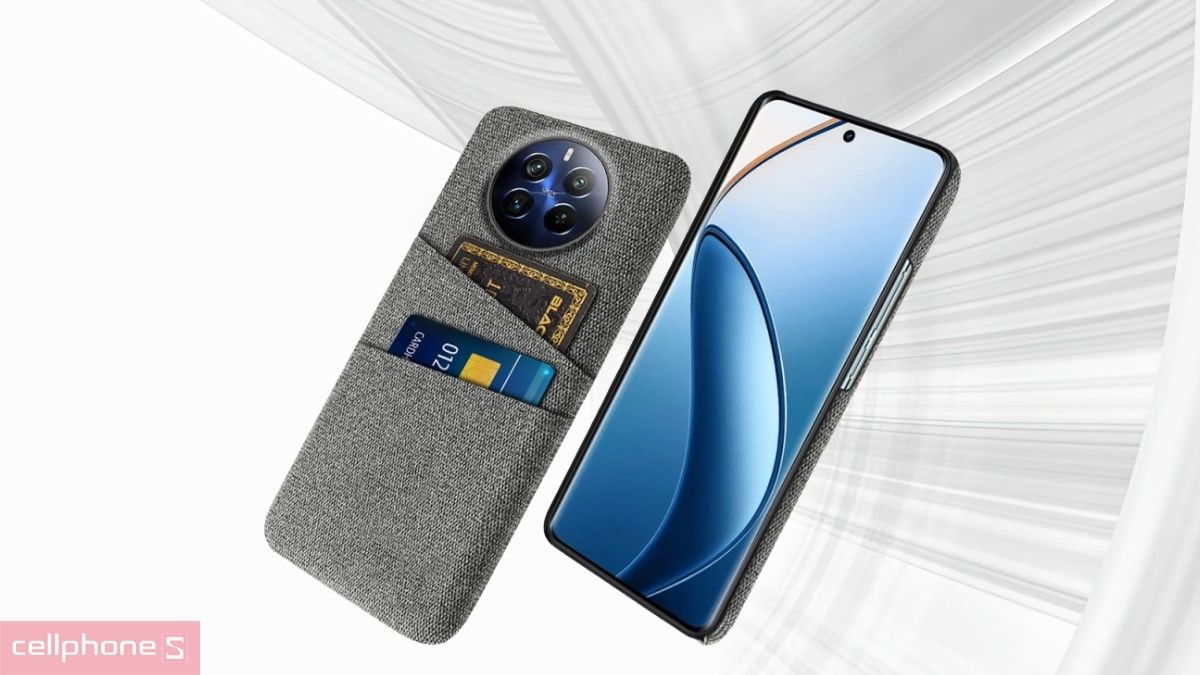Ốp lưng Realme kèm khe đựng thẻ