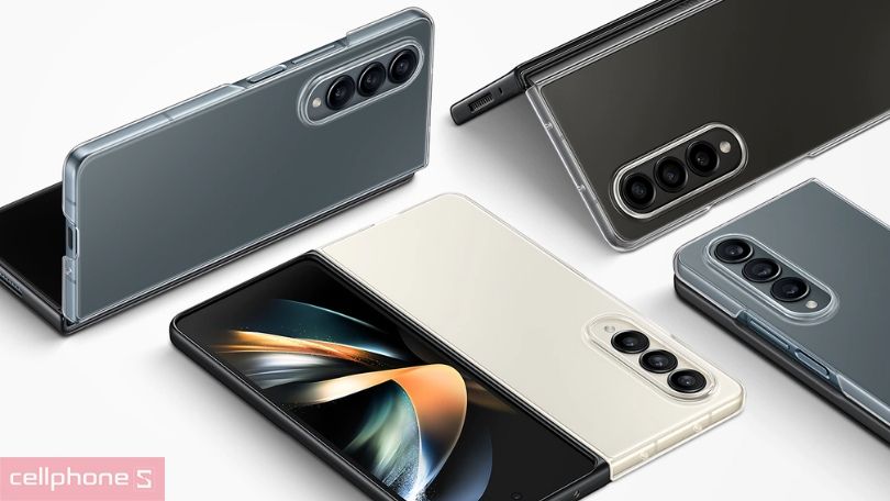 Ốp Samsung Galaxy Z Fold 5 trong suốt
