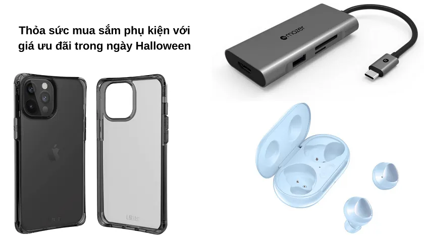 Top 5 phụ kiện khuyến mãi hấp dẫn dịp Halloween