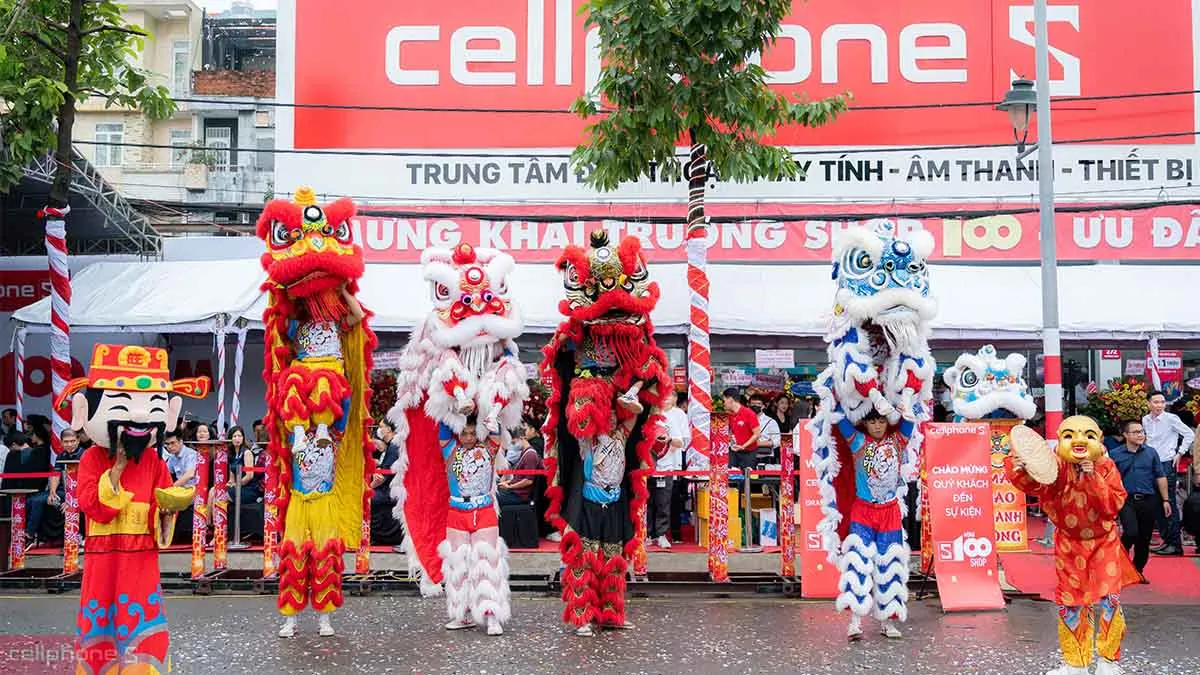 CellphoneS cửa hàng điện thoại Thái Bình tại 333 Lý Bôn