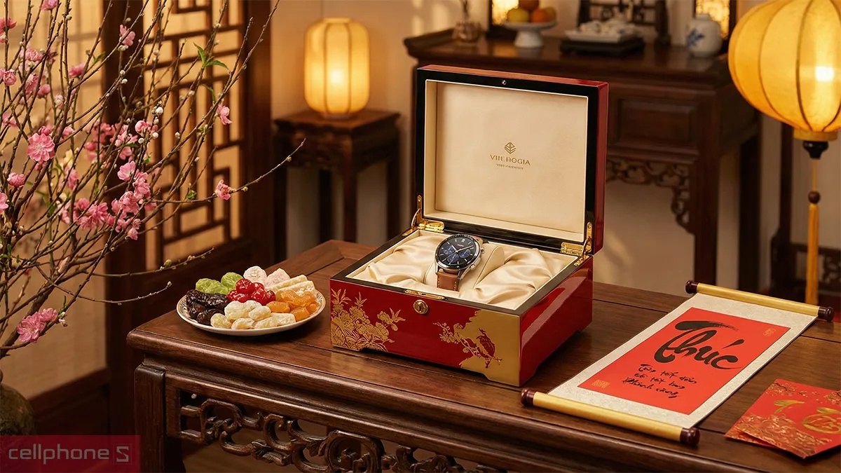 tặng Đồng hồ đeo tay cho sếp nam dịp Tết