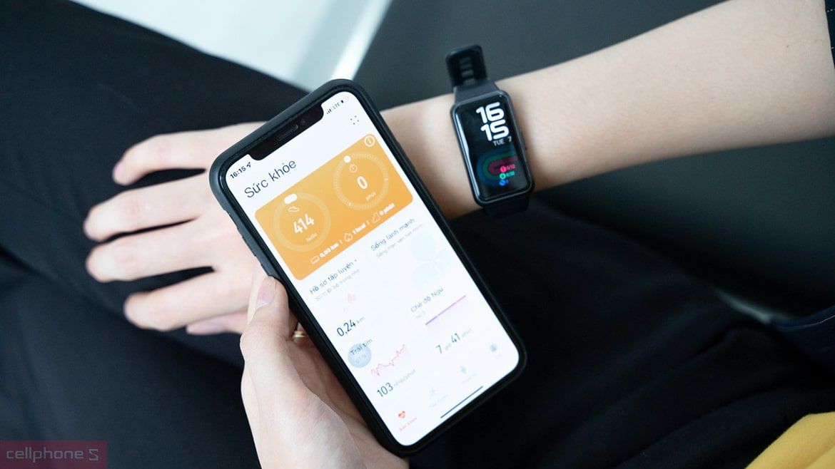 Đồng hồ thông minh Huawei Band 7 - Quà 8/3 đẹp