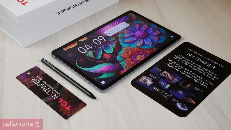 Khả năng hiển thị TCL Tab