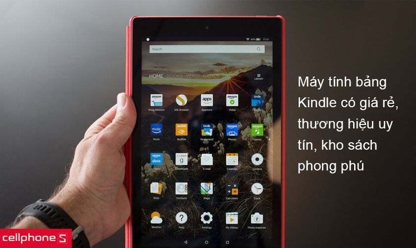Ưu điểm, nhược điểm của máy tính bảng Kindle