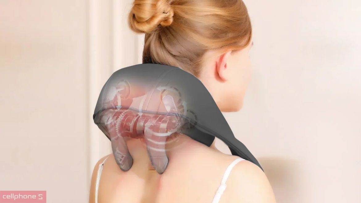 Tặng Máy Massage cổ vai gáy làm quà tặng tết cho bố mẹ