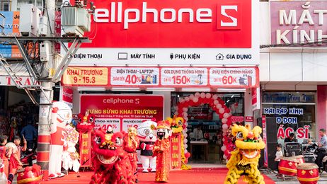 CellphoneS mừng khai trương cửa hàng mới tại thành phố Buôn Ma Thuột, Đắk Lắk với hàng loạt ưu đãi hấp dẫn