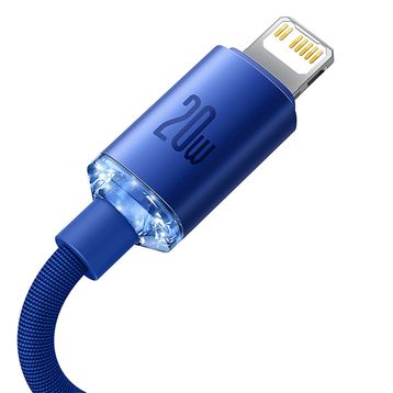 Cáp USB-C to Lightning Baseus Crystal Shine  | Giá rẻ