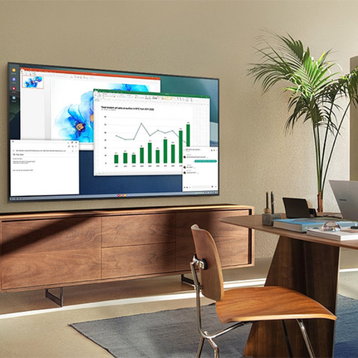 Smart Tivi Samsung Crystal UHD 4K 55 inch UA55AU8000KXXV