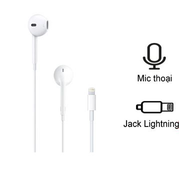 Tai nghe Apple EarPods Lightning MMTN2 cũ | Giá rẻ, cao cấp