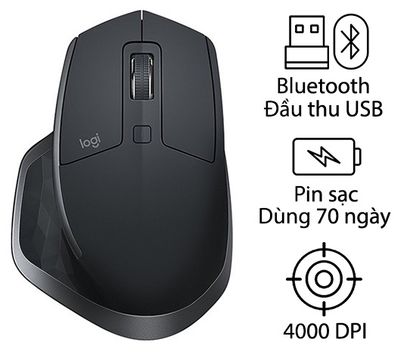 Chuột không dây Logitech MX Master 2S | Giá rẻ