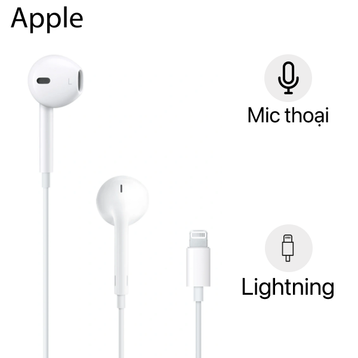 Tai nghe Apple EarPods Lightning MMTN2 | Giá rẻ, cao cấp