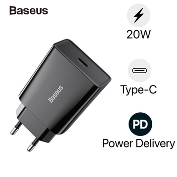 Baseus Super SI 1 cổng 20W kèm cáp USB-C to Lightning 1M | Giá rẻ