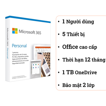 Microsoft Office 365 Personal Bản Quyền | Giá Rẻ