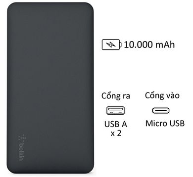 Pin sạc dự phòng Belkin Pocket Power 10000mAh