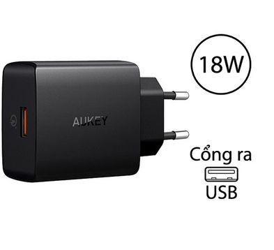 Sạc AUKEY PA-T17 Amp Wall Charger Quick Charge  