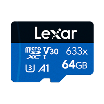 Thẻ nhớ Lexar 64GB Micro SDXC U3 V30 A1 100 MB/s