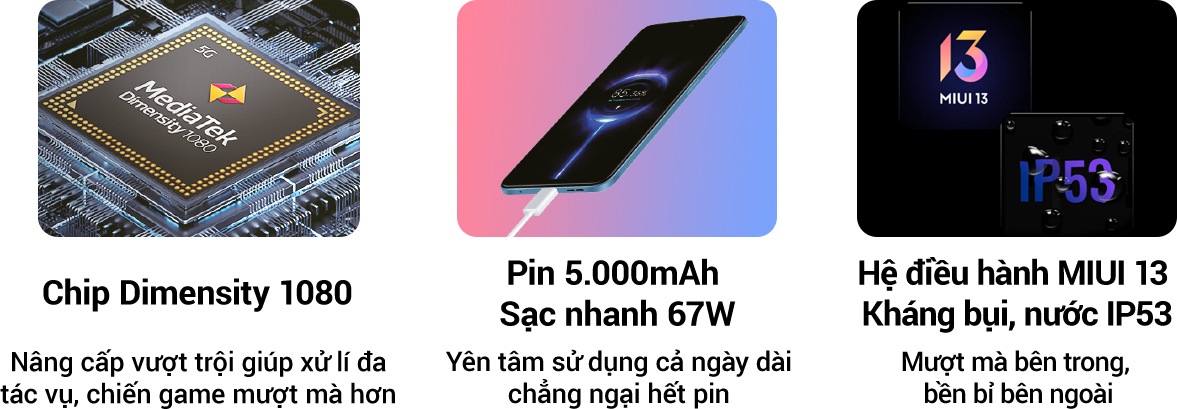 Hiệu năng toàn diện - Trải nghiệm bứt phá - Redmi Note 12 Pro 5G
